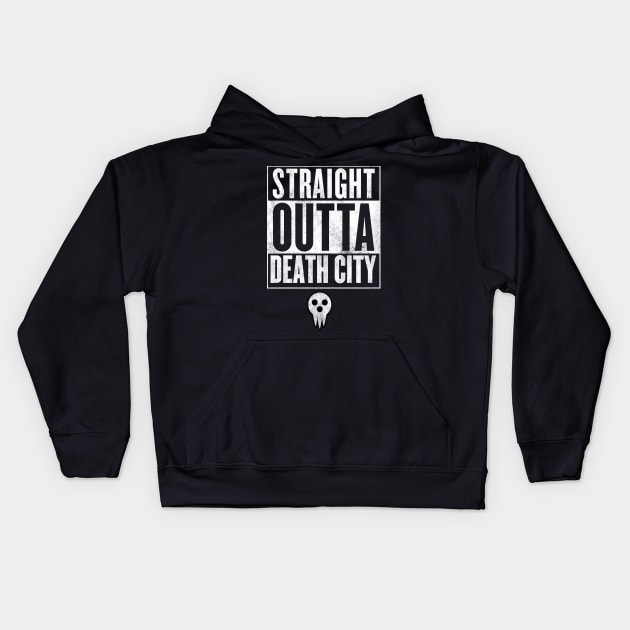 Soul Eater Straight Outta Death City Kids Hoodie by Rebellion10